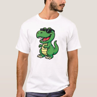 Camiseta Dinosaurio safari con matices Guay