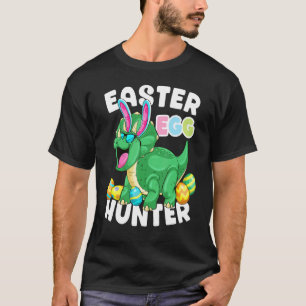Camiseta Dinosaurio Semana Santa Huevos Hunter Triceratops