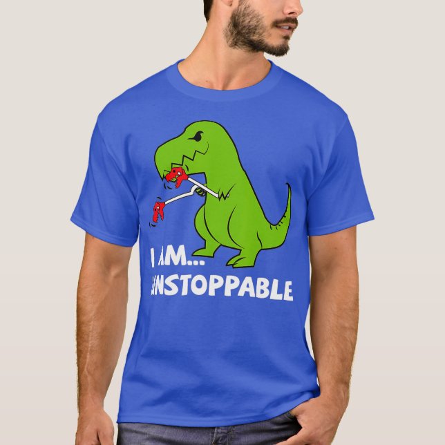 Camiseta Dinosaurio Soy Tre imparable (Anverso)
