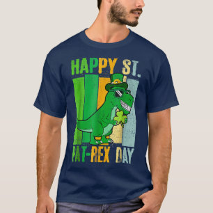 Camiseta Dinosaurio St Patrick's Day St Pat Tre Day Lucky S