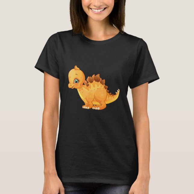 Camiseta Dinosaurio  Stegosaurus  (Anverso)