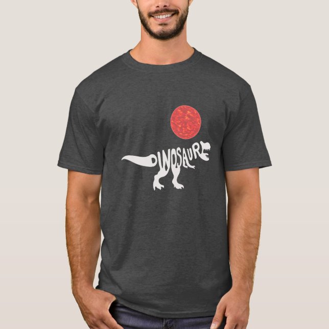 Camiseta Dinosaurio - T-Rex (Anverso)