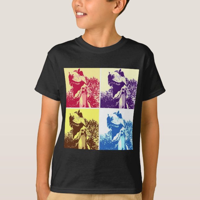 Camiseta Dinosaurio T-Rex (Anverso)