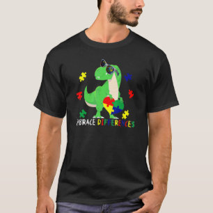 Camiseta Dinosaurio T Rex Pieza Rompecabezas Corazón Concie
