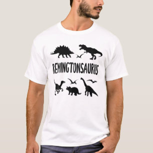 Camiseta Dinosaurio T Rex Remington Remingtonsaurus Boys Di