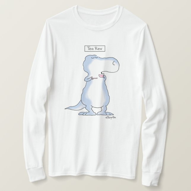Camiseta dinosaurio TEA REX de Boynton (Anverso del diseño)