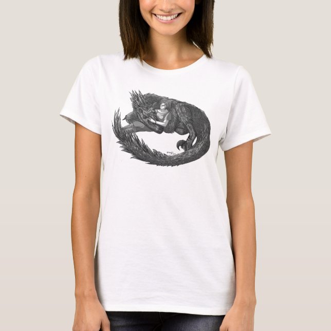 Camiseta Dinosaurio tenebroso (Anverso)