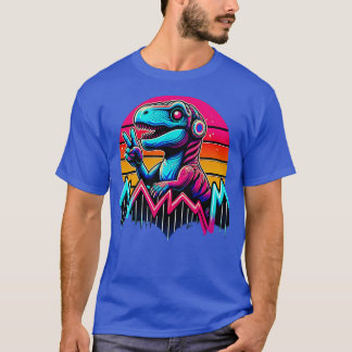 Camiseta Dinosaurio tierno Hippie Dinosaurio 1