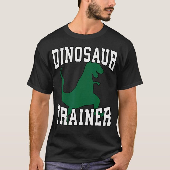 Camiseta Dinosaurio Trainer Halloween Costume Para Adultos  (Anverso)