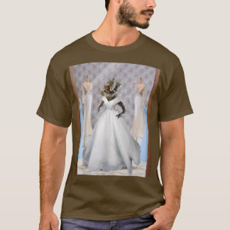 Camiseta Dinosaurio TRe Novia vestida con Boda