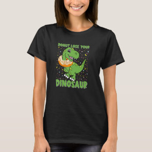 Camiseta Dinosaurio Trex Tyrannosaurus Donut Dino Cita