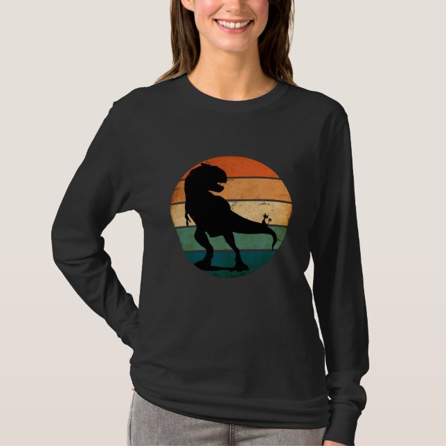 Camiseta Dinosaurio TREX vs. (Anverso)