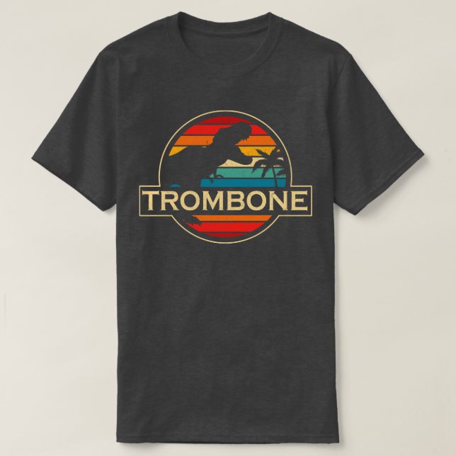 Camiseta Dinosaurio trombónico (Diseño del anverso)