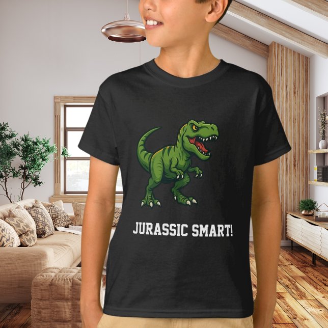 Camiseta Dinosaurio Tyrannosaurus Rex Jurassic inteligente (Subido por el creador)