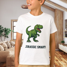 Camiseta Dinosaurio Tyrannosaurus Rex Jurassic inteligente