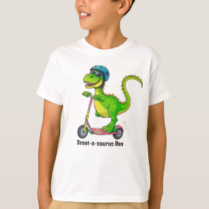 Camiseta Dinosaurio Verde Genial