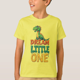 Camiseta Dinosaurio verde lindo