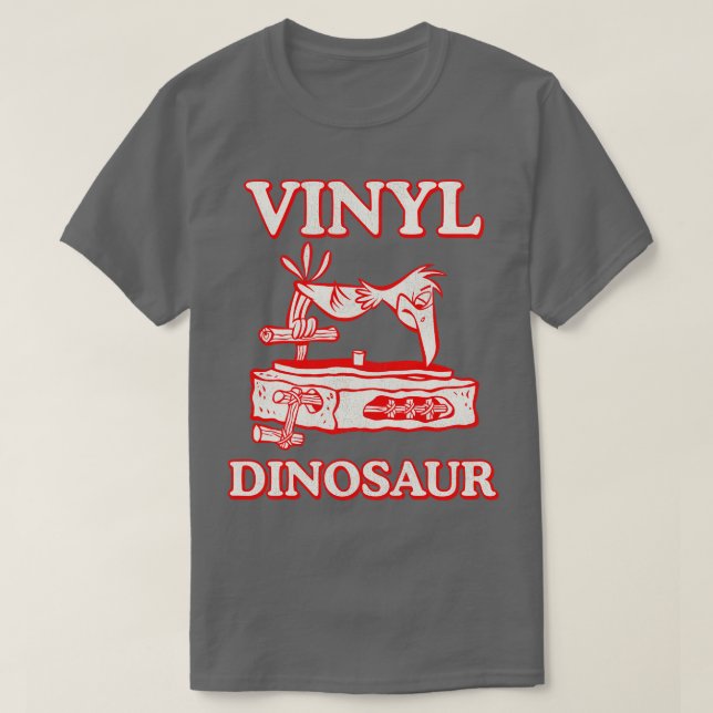 Camiseta Dinosaurio vinílico (Diseño del anverso)