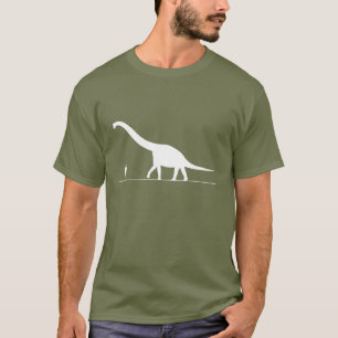 Camiseta Dinosaurio y hombre