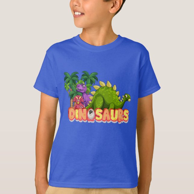 Camiseta Dinosaurios (Anverso)
