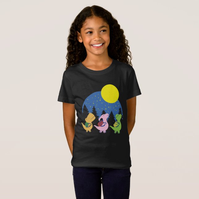Camiseta Dinosaurios Bebés De Vuelta Al Colegio (Anverso completo)