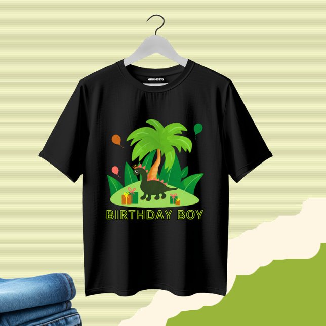 Camiseta Dinosaurios con palmas (Subido por el creador)