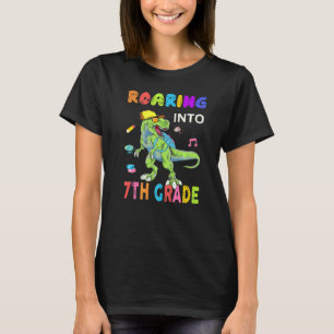 Camiseta Dinosaurios de 7º Grado vuelven a los escolares
