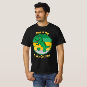 Camiseta Dinosaurios de Halloween para niños Este es mi dis