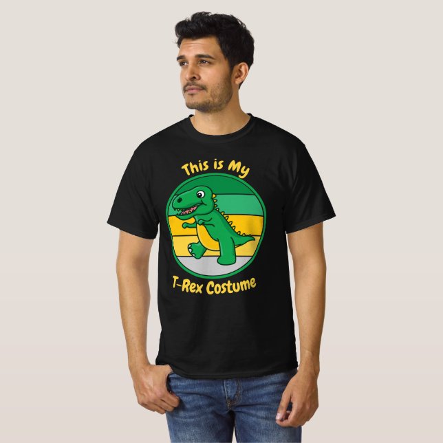 Camiseta Dinosaurios de Halloween para niños Este es mi dis (Anverso completo)