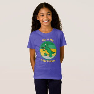 Camiseta Dinosaurios de Halloween para niños Este es mi dis
