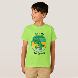 Camiseta Dinosaurios de Halloween para niños Este es mi dis