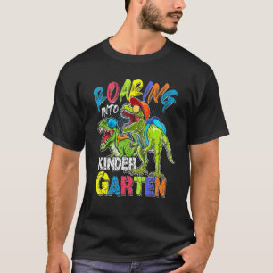 Camiseta Dinosaurios de jardín de infancia ruidosos regresa