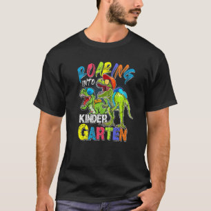 Camiseta Dinosaurios de jardín de infancia ruidosos regresa