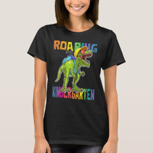Camiseta Dinosaurios de jardín de infantes vuelven a la esc