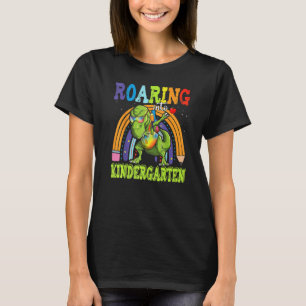 Camiseta Dinosaurios de jardín de infantes vuelven a la esc