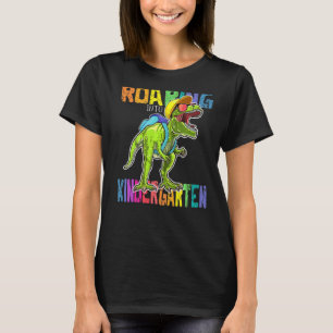 Camiseta Dinosaurios de jardín de infantes vuelven a la esc