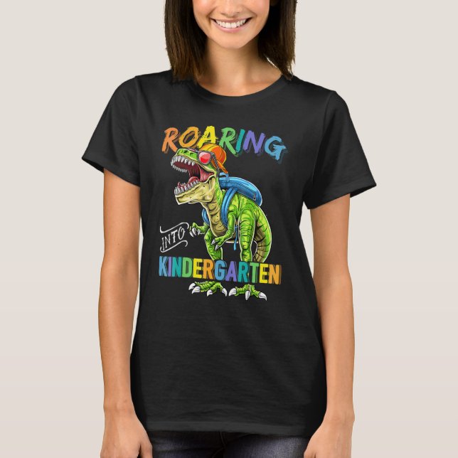 Camiseta Dinosaurios De Los Jardines Infantiles Volvieron A (Anverso)