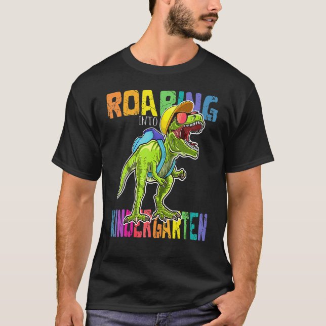 Camiseta Dinosaurios De Los Jardines Infantiles Volvieron A (Anverso)