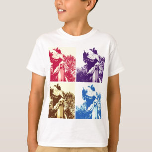 Camiseta Dinosaurios de Pop Art T-Rex