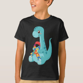 Camiseta Dinosaurios de sensibilización sobre el autismo