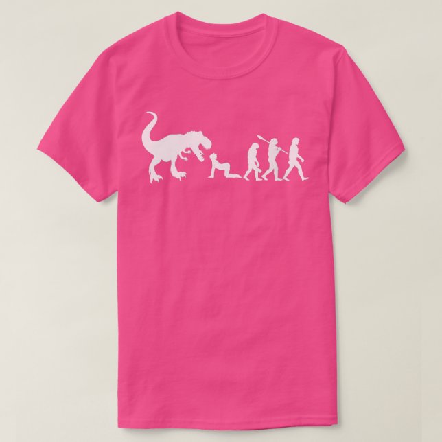 Camiseta Dinosaurios divertidos de dinosaurio retro (Diseño del anverso)
