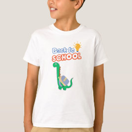Camiseta Dinosaurios divertidos de vuelta a la escuela con