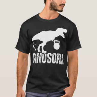 Camiseta Dinosaurios divertidos entrenamiento Gimnasio Lift