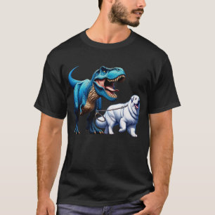 Camiseta Dinosaurios divertidos grandes Pirineos Paseando P