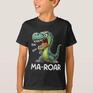 Camiseta Dinosaurios divertidos: Mamá dice a los hombres mu