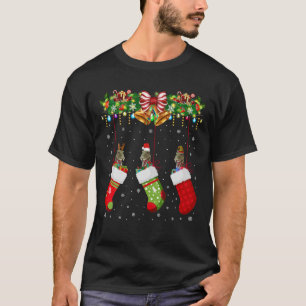 Camiseta Dinosaurios En Socks Xmas Reno Santa ELF Dinosau