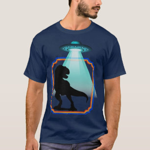 Camiseta dinosaurios extraterrestres