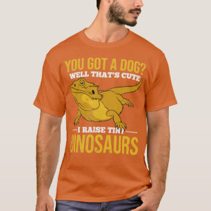 Camiseta Dinosaurios Funny Dueño De Reptiles Animal Mascota