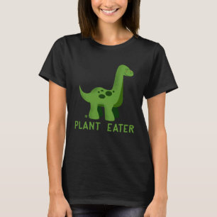 Camiseta Dinosaurios herbívoros vegetarianos veganos lindos