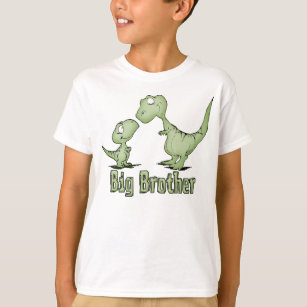 WAWSAM Camiseta de Hermano Mayor Dinosaurio Trajes de Hermanos para Niñito Niños